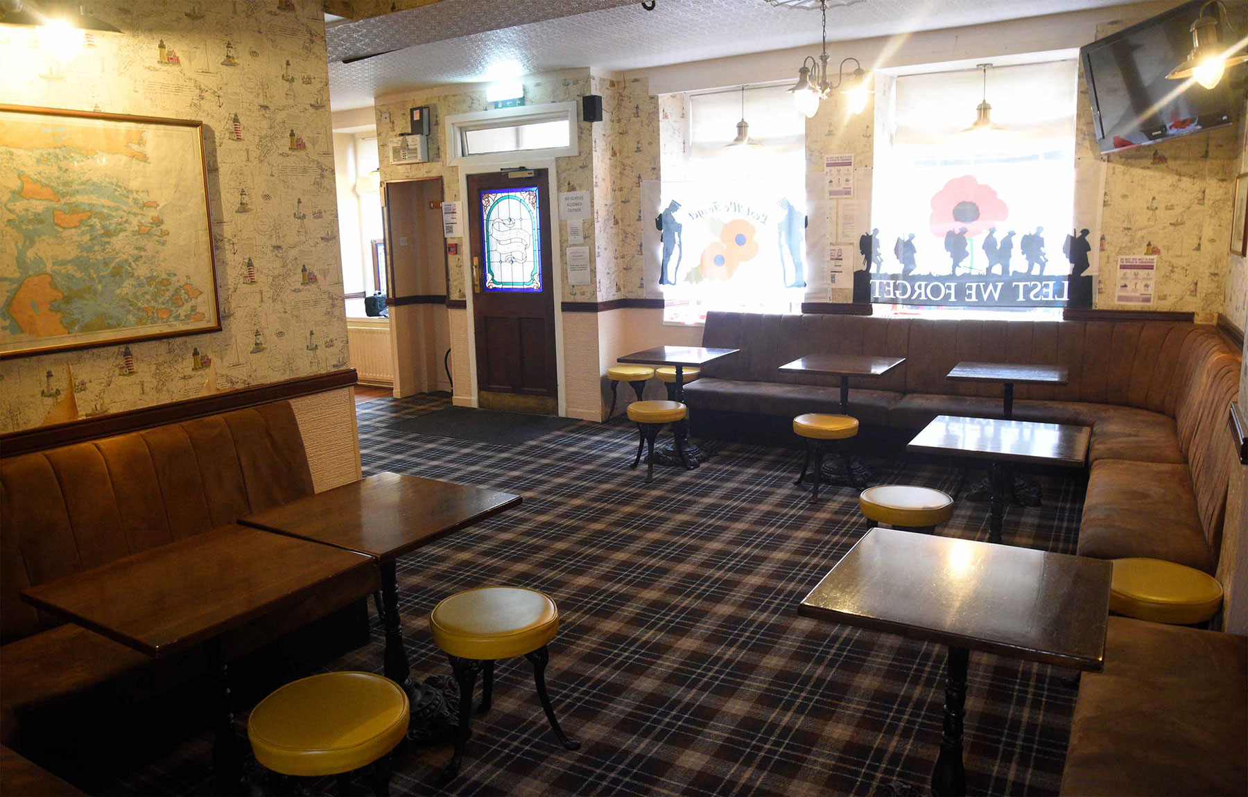 Relax and unwind at our Portree Hotel lounge with free WIFI and Freeview TV